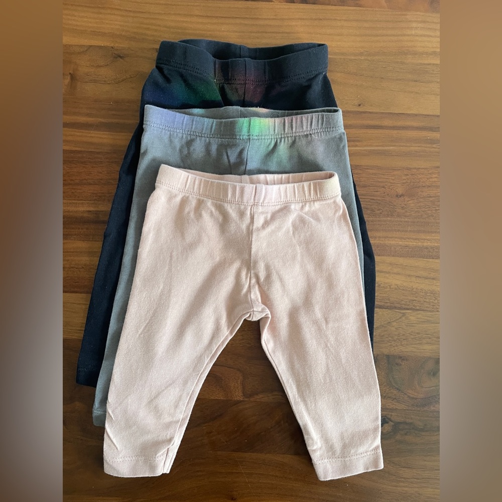 Colored Organics Leggings 3-6 months